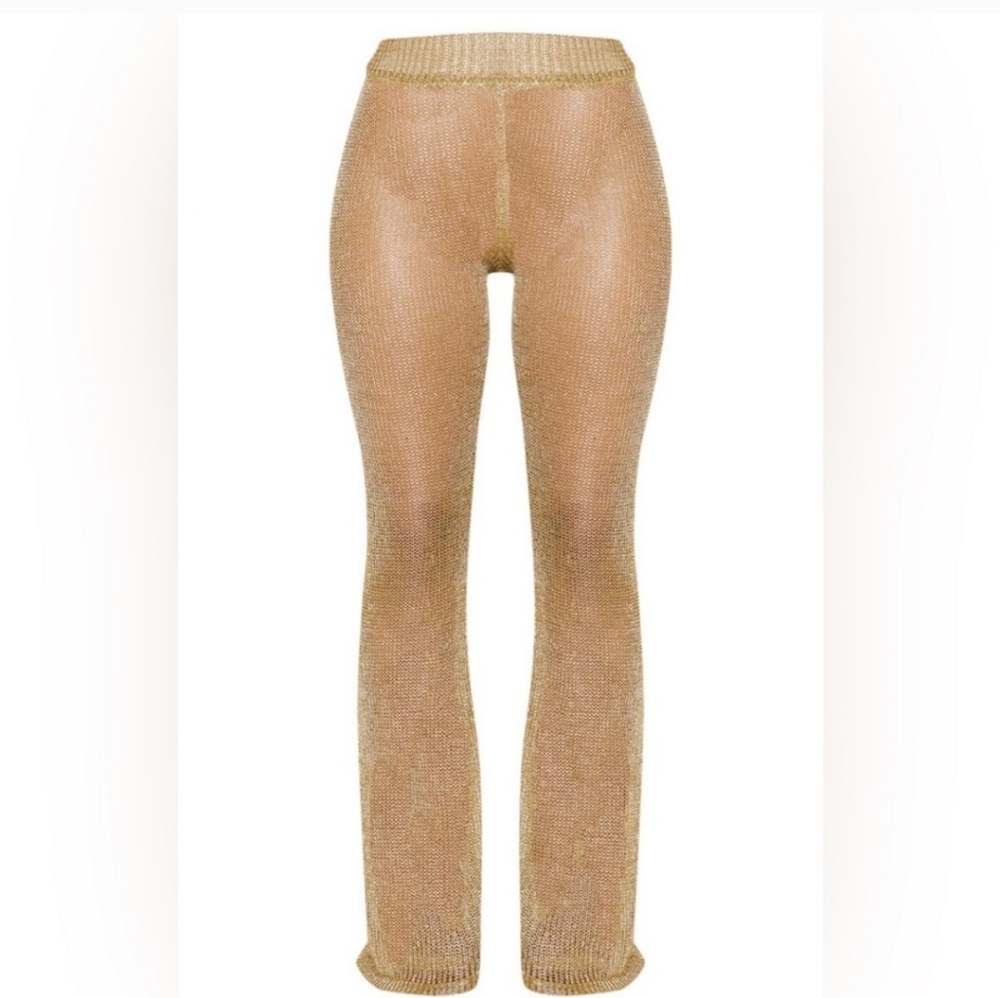 COPY - Gold Wide leg Pants